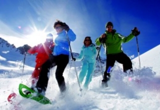  Rutas con raquetas de nieve en Saboya 